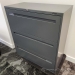 Boulevard Grey 36" 3 Drawer Lateral File Cabinet, Locking
